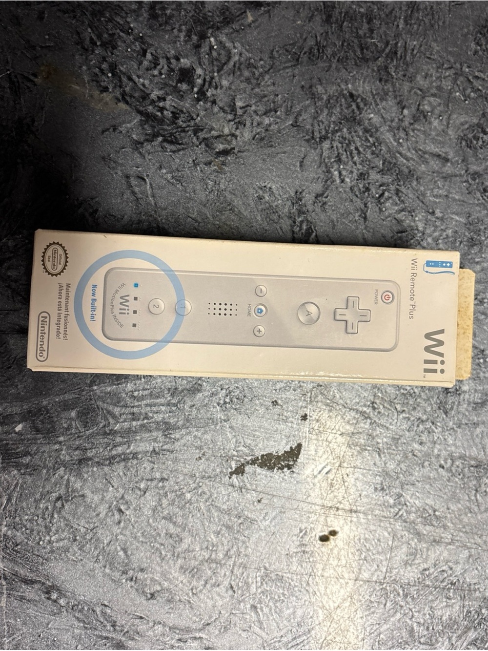 Nintendo Wii Remote Controller w/ Motion Plus OEM White Factory Sealed in Box
